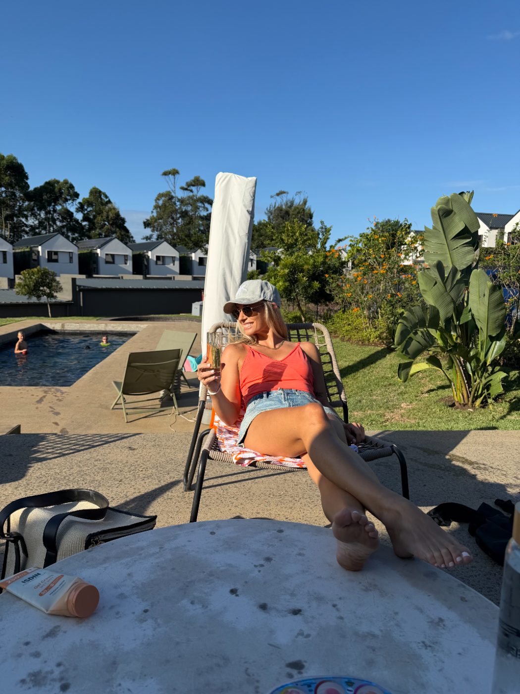 Poolside afternoons