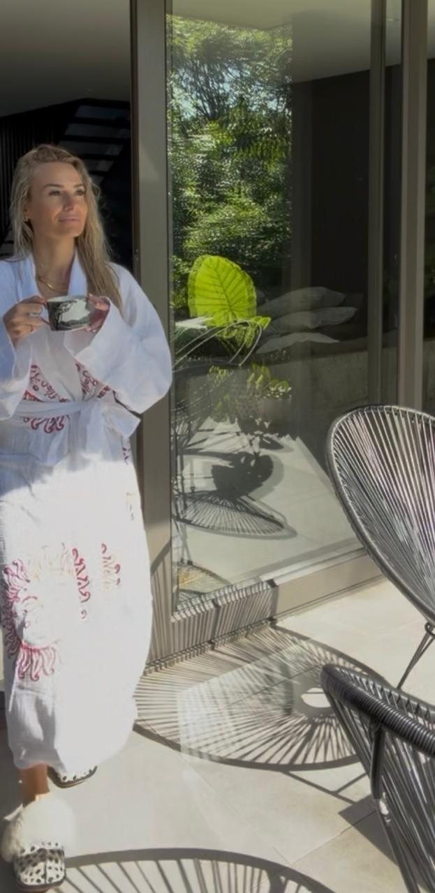 Lula Clothing sun-print gown