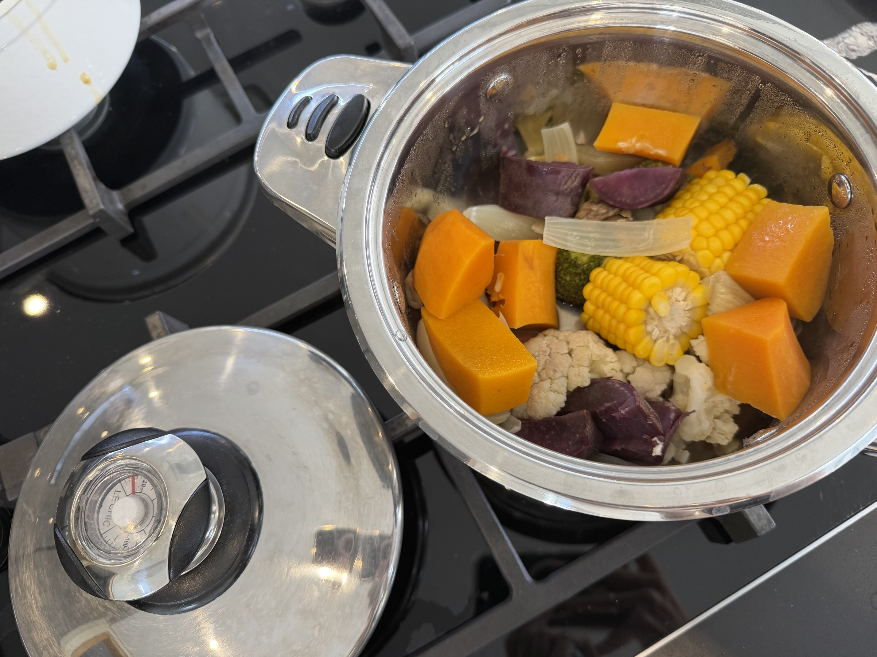 PSI stainless steel waterless cooking pot